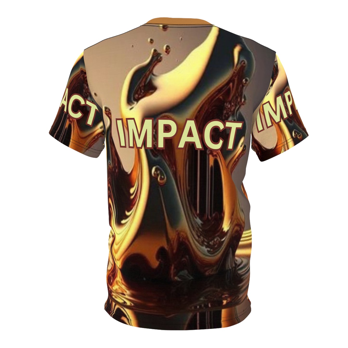 IMPACT UNISEX Light Brown Collar Tee (S-3XL) (for groups or events)
