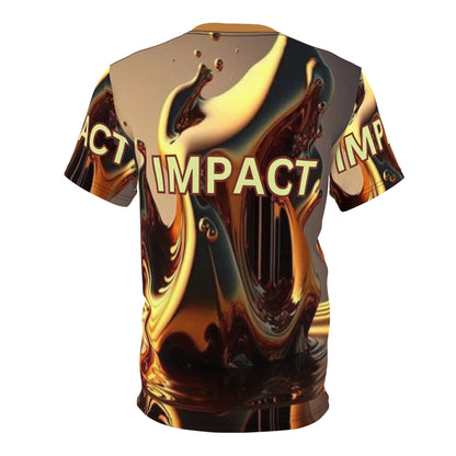 IMPACT UNISEX Light Brown Collar Tee (S-3XL) (for groups or events)