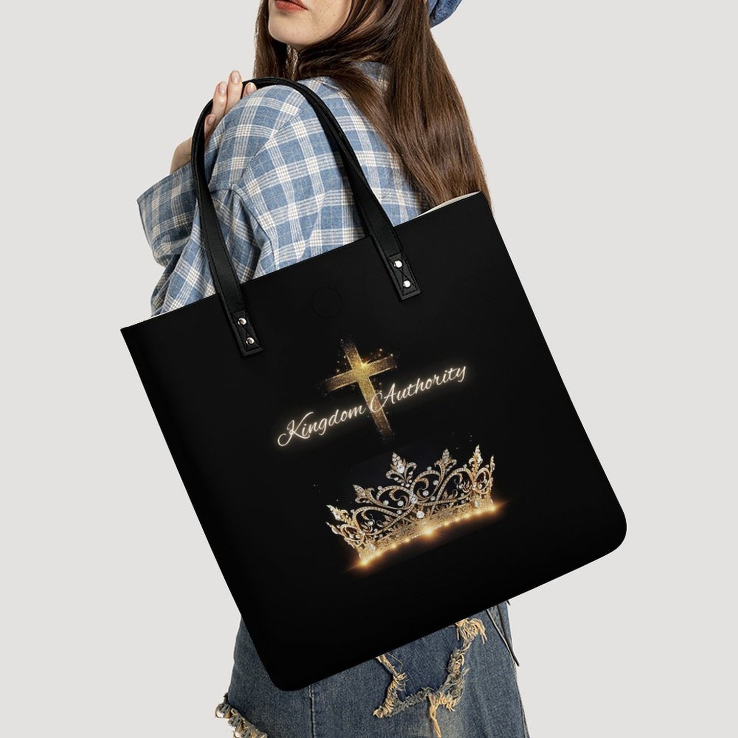 Leather Handbag(One-sided Printing)