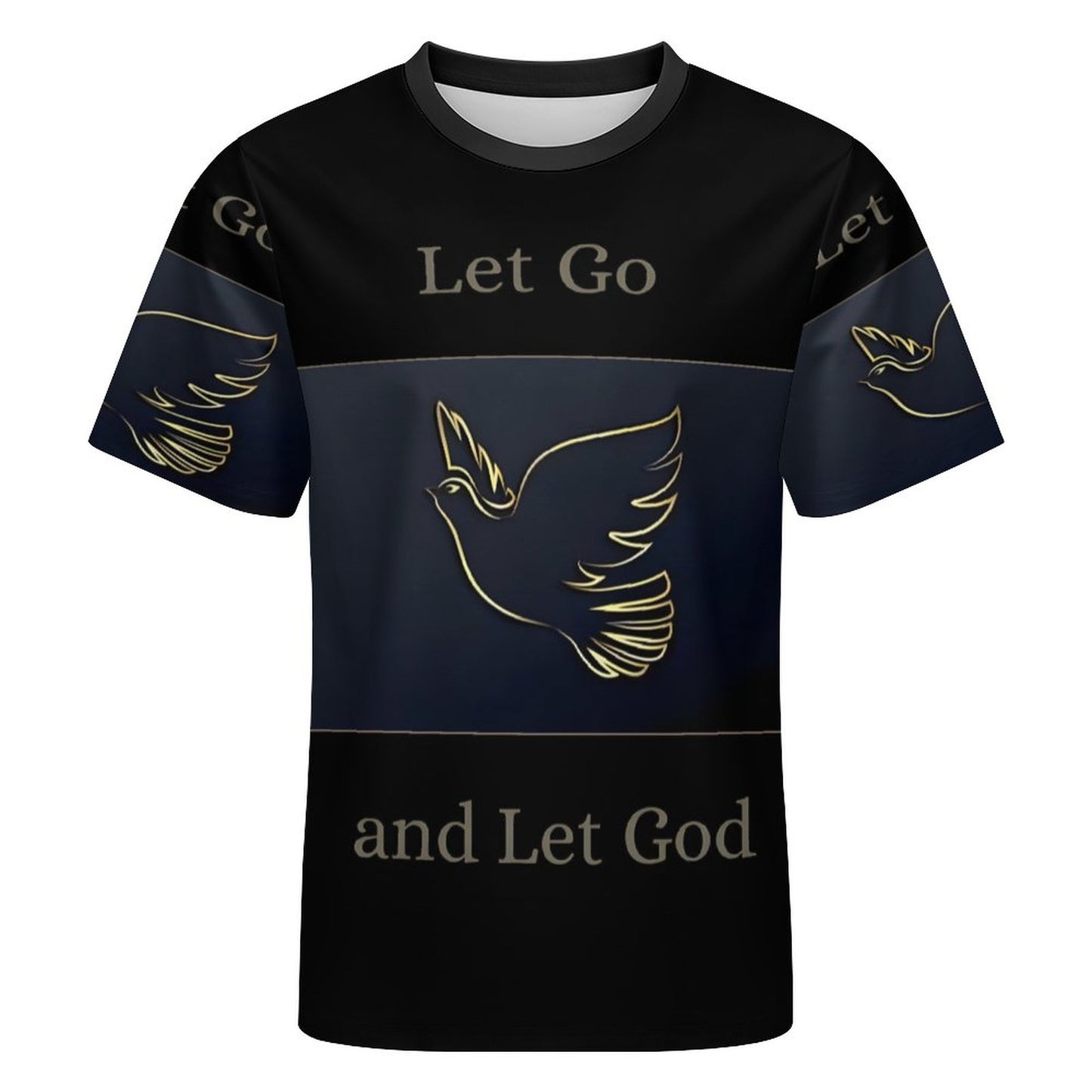 180gsm Men's Casual T-Shirt(All-Over Printing)