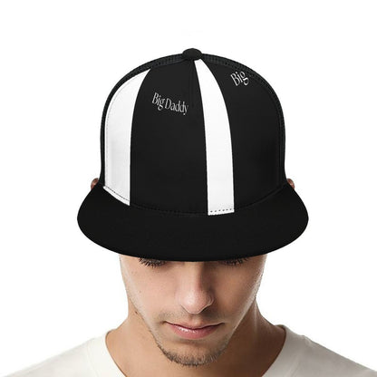 Flat Brim Trucker Hat with Fashion Frontier