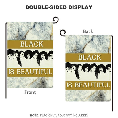 Personalized Flax Garden Flag (Identical Dual-sided Printing)