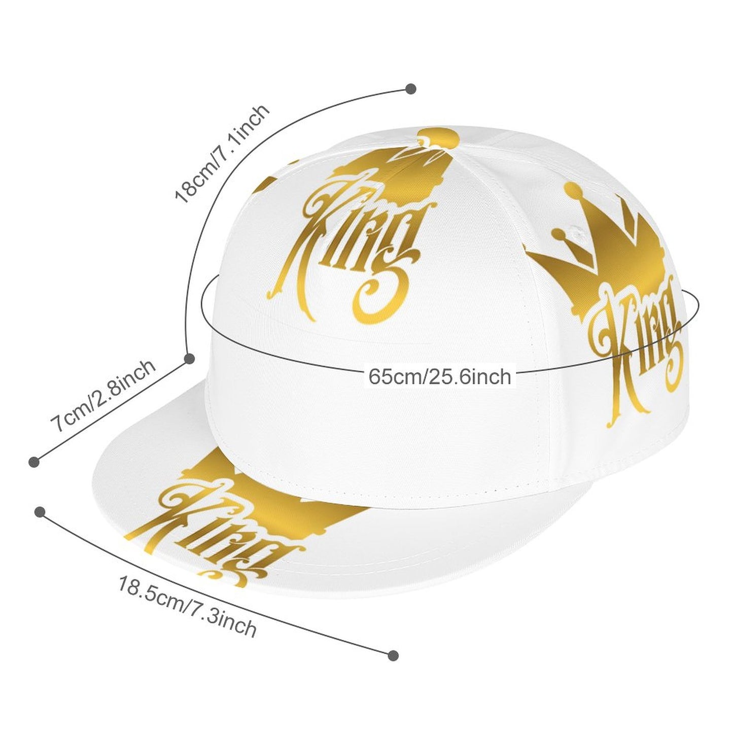 Unisex Snapback Cap (All-Over Printing)