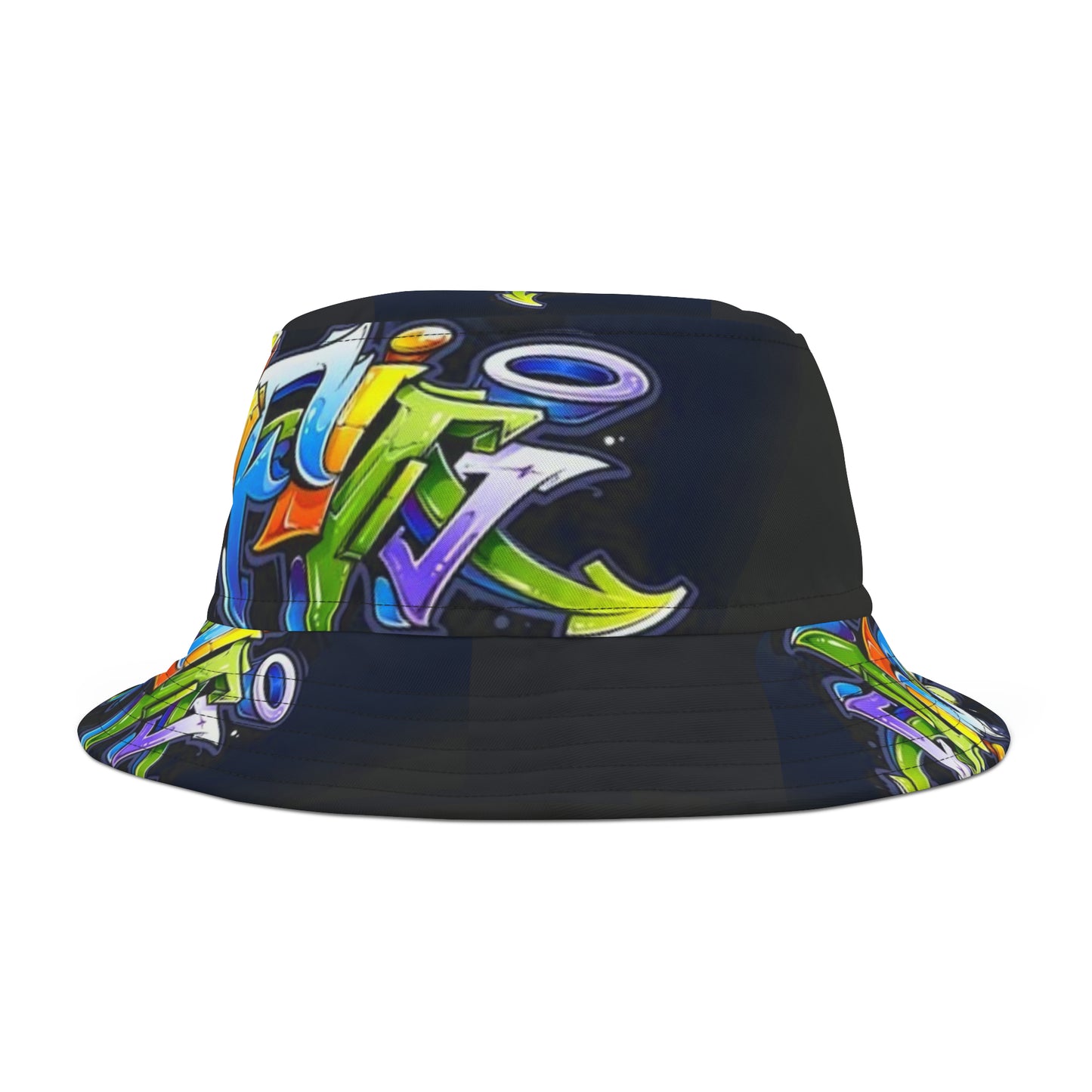 COLORFUL GRAFFITI Bucket Hat (small or large)