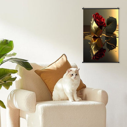 Canvas Hanging Poster with Scrolls-16"x24"/ 40x60cm