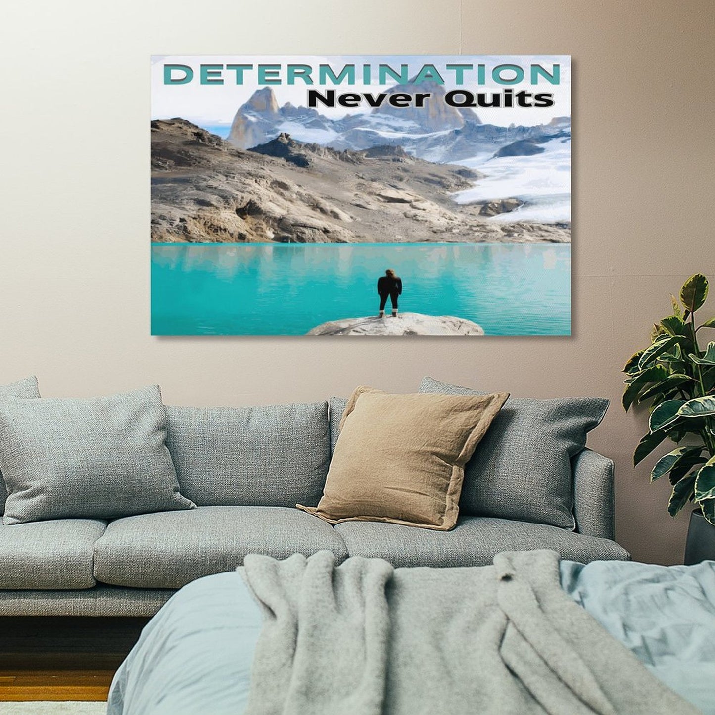 Hanging Poster (Horizontal 3:2)-12x18 inch/ 8x12 inch