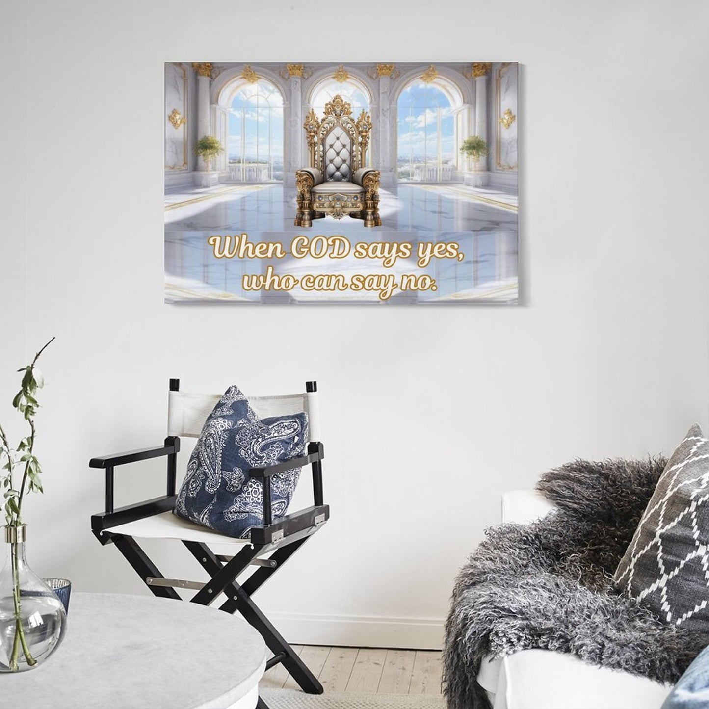 Hanging Poster (Horizontal 3:2)-12x18 inch/ 8x12 inch
