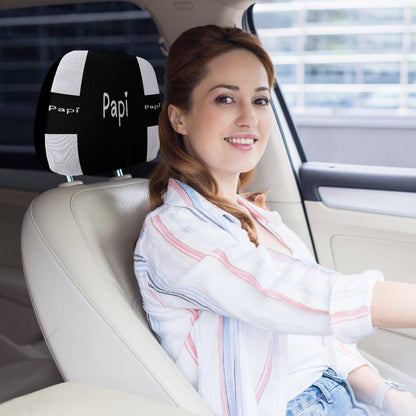 Custom Car Headrest Covers
