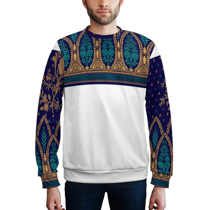 250gsm Round Neck Men's Sweatshirt 4T35 (All-Over Printing)