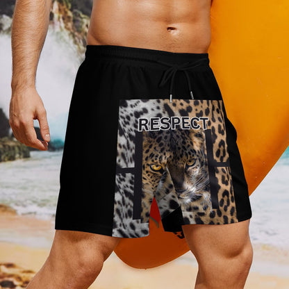 Men's Beach Shorts with 4 Pockets