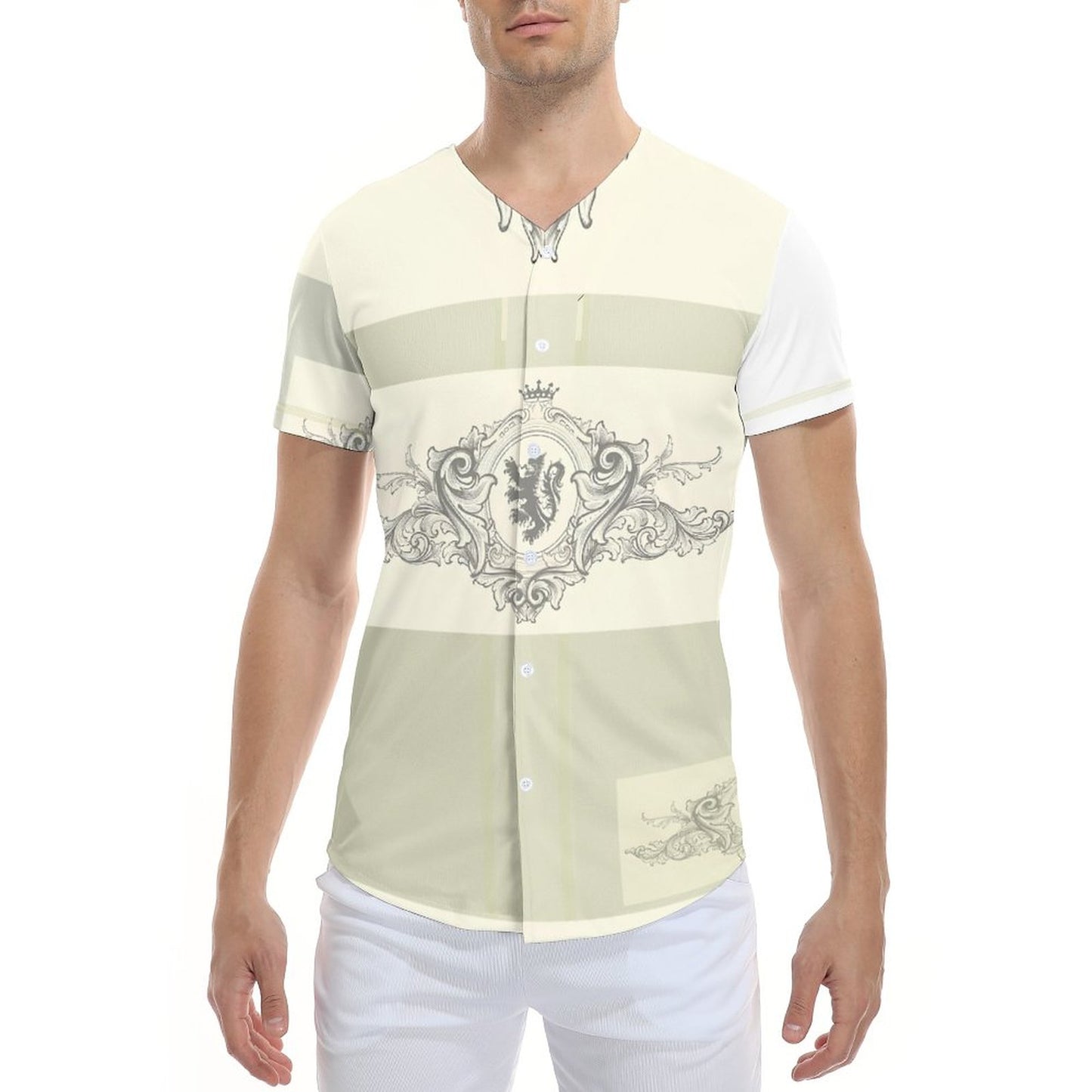 Short Sleeve Men's Baseball Batting Jacket J50T
