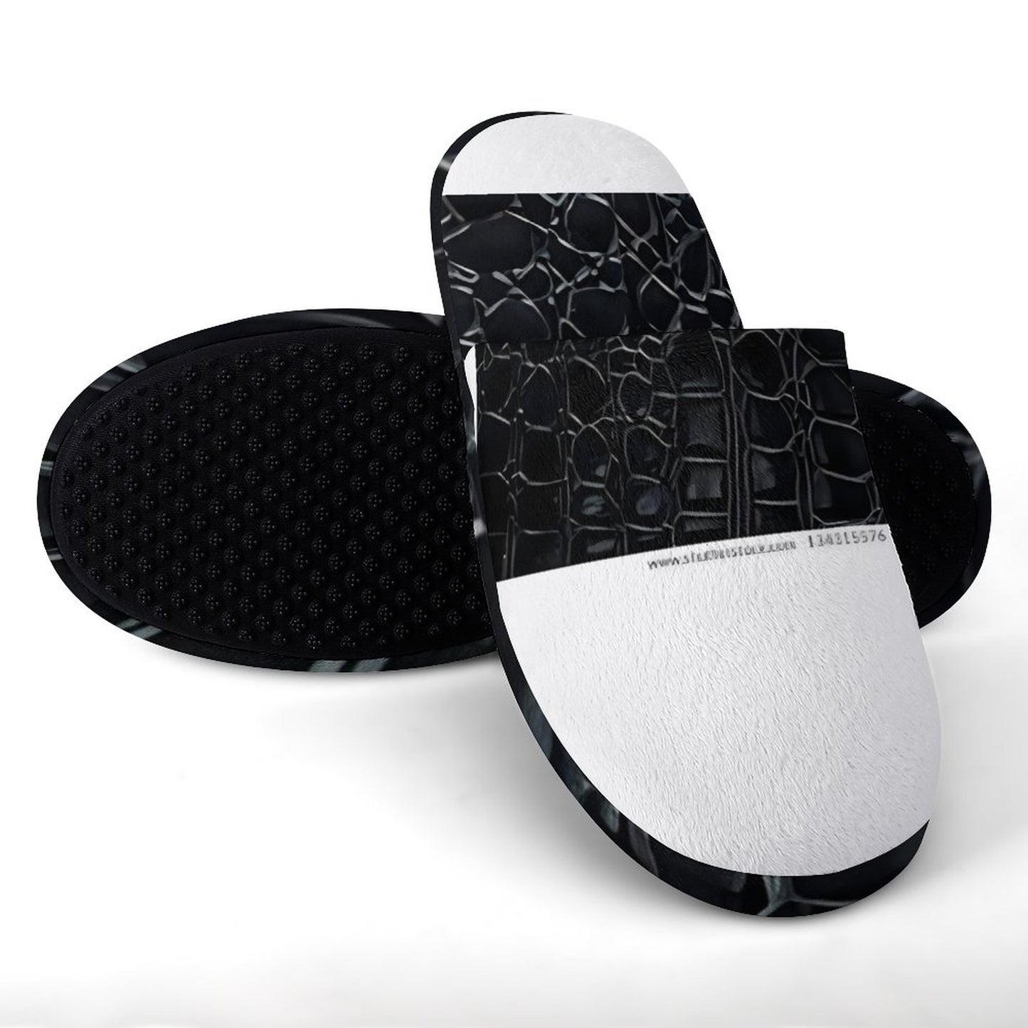 Flannel Men's Cotton Slippers