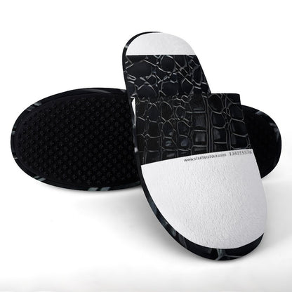 Flannel Men's Cotton Slippers
