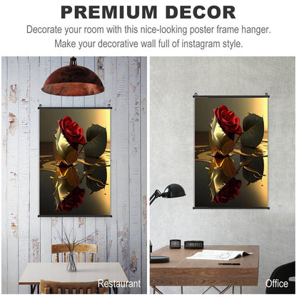 Canvas Hanging Poster with Scrolls-16"x24"/ 40x60cm