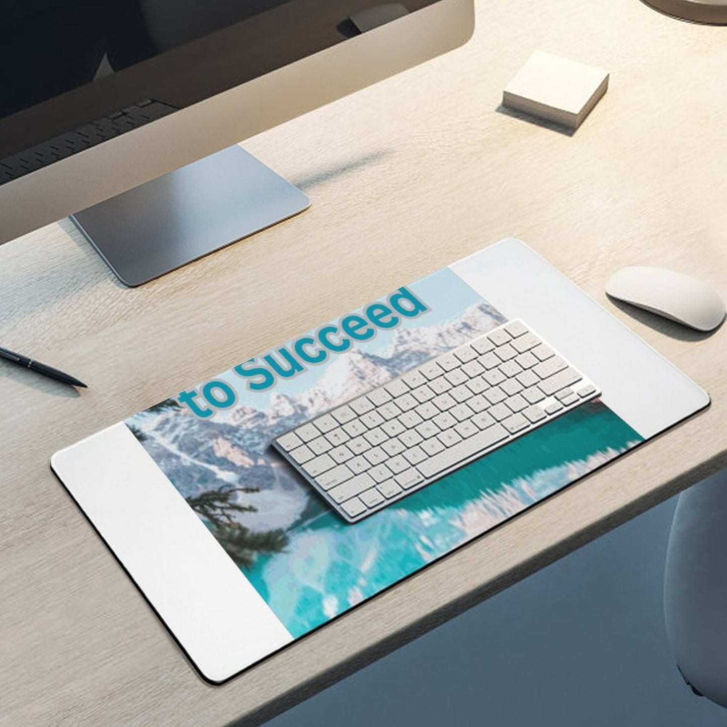 Over-locking Desk Mat-12x24 in