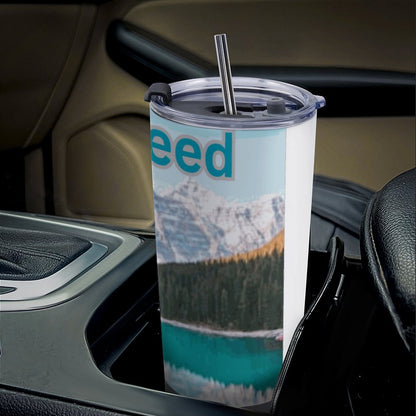 Car Travel Mug Set with Cleaning Kit (590ml/20oz)