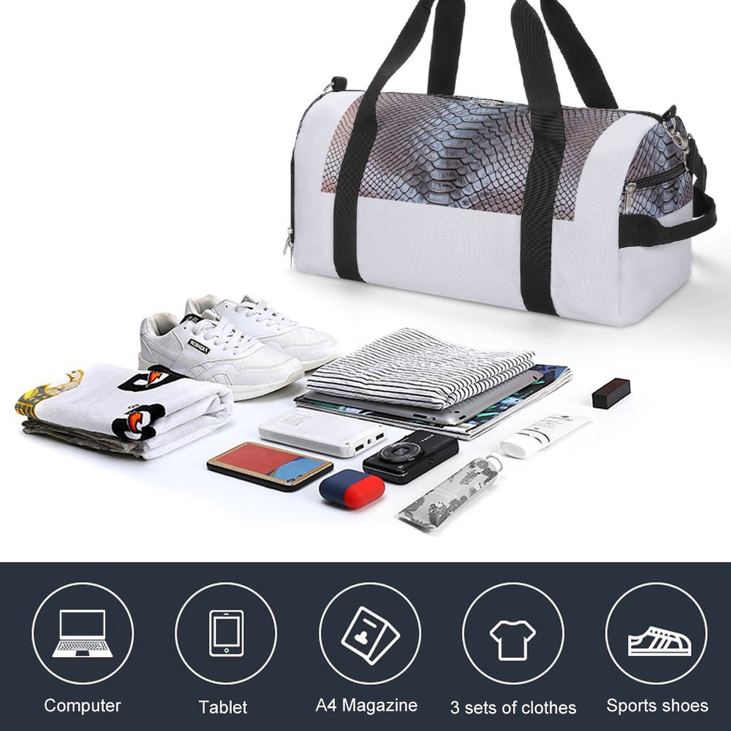Gym bag A017 Large Capacity Sports Duffel