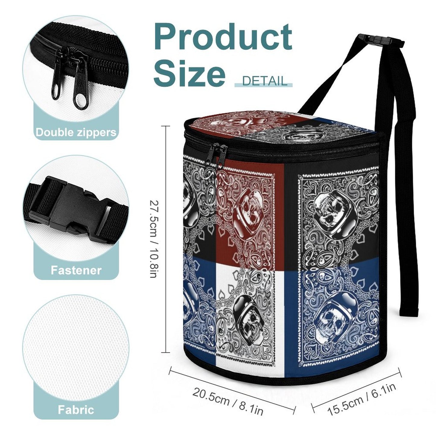 Collapsible Car Trash Bin