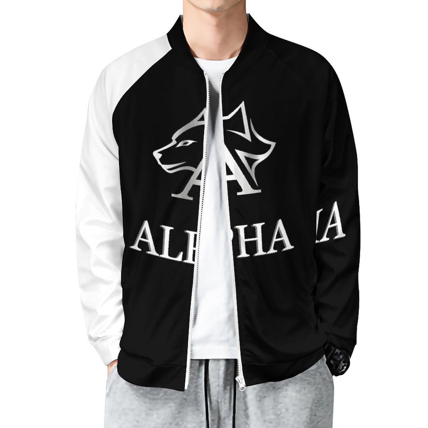 Raglan Zip-up Shirt WY10 (All-Over Printing)
