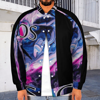 CHAOS Men's Baseball Jacket (black)-XXS-6XL