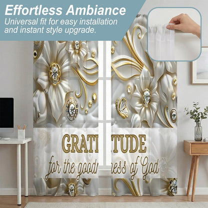 Sheer Curtain(All-Over Printing)