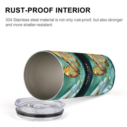 Insulated Drinking Cups with Lids