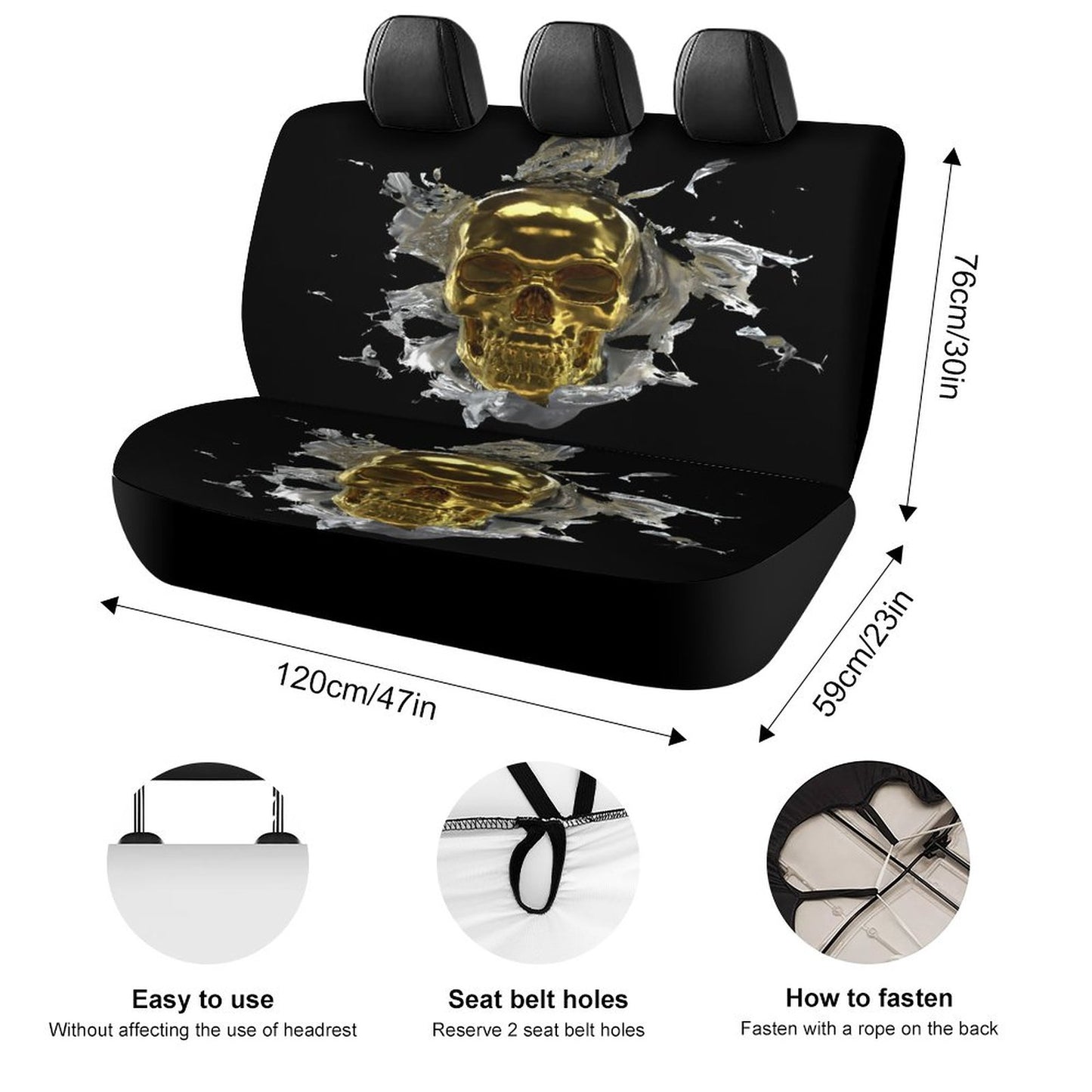 Back Seat Cover for Cars