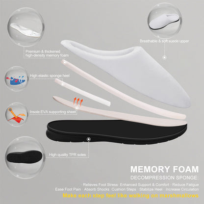 Personalized Men's Cotton Slippers (All-Over Printing)