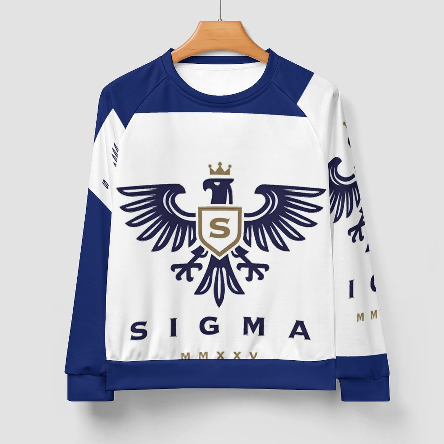 280gsm Men's Crewneck Sweatshirt Raglan A27H (All-Over Printing)