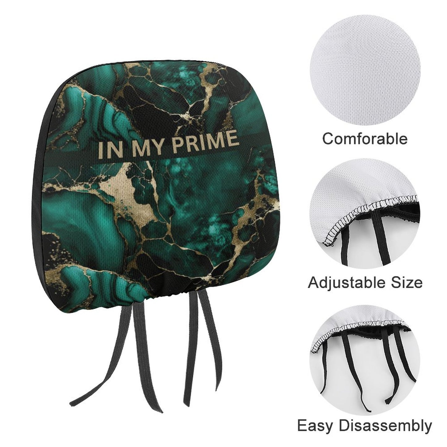 Custom Car Headrest Covers