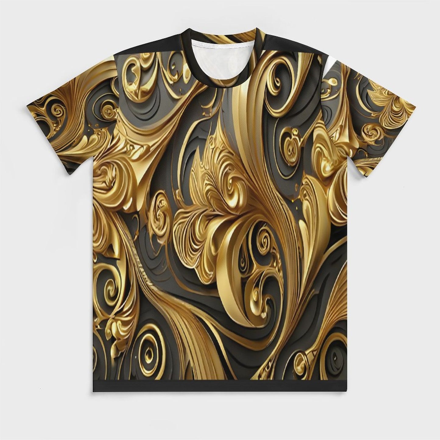 120gsm Short Sleeve All Over Print T-Shirt OMDT01 (All-Over Printing)