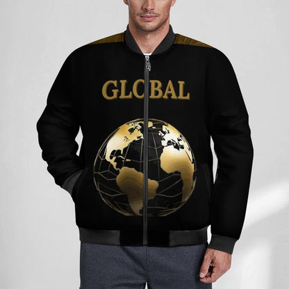 180gsm Zipper Bomber Jacket BMJ (All-Over Printing)