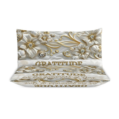 3-Piece Bedding Set-90"x90"/ 229x229cm (Dual-sided Printing)