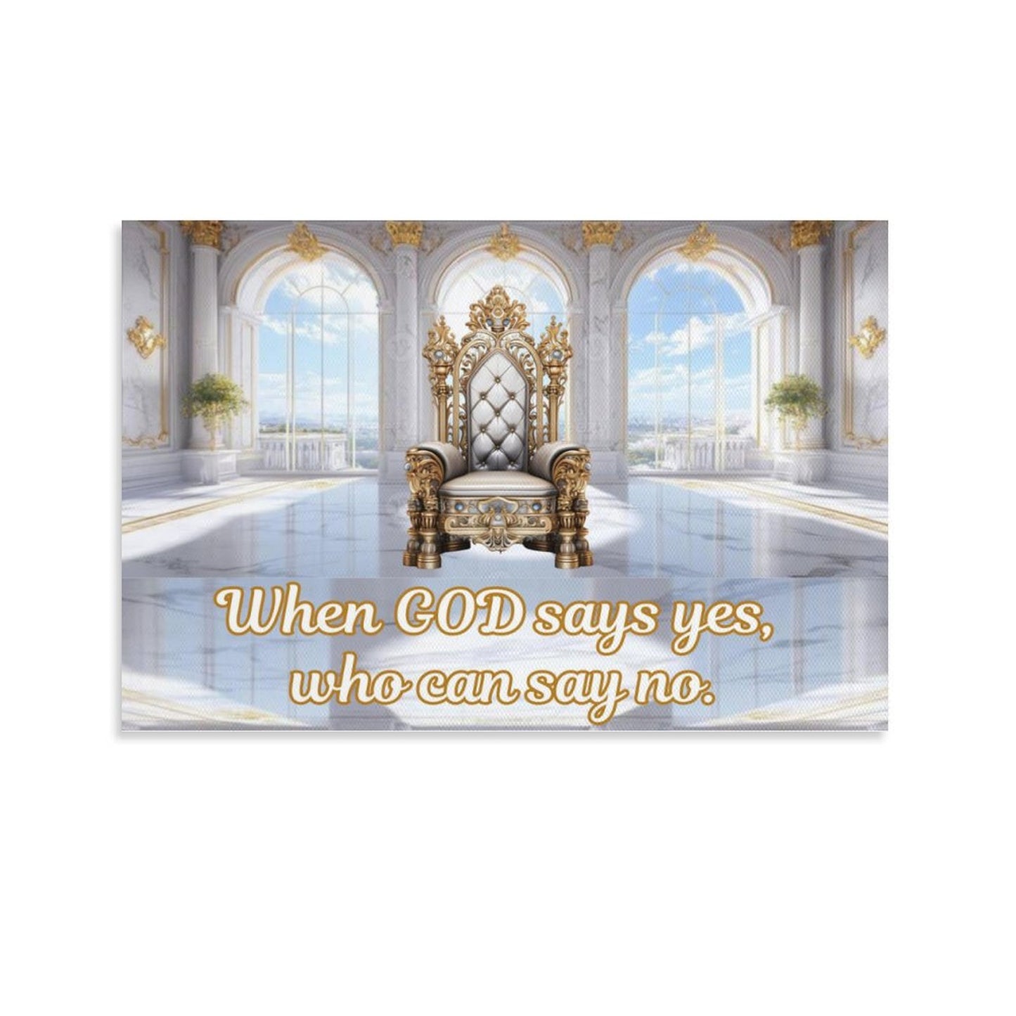 Hanging Poster (Horizontal 3:2)-12x18 inch/ 8x12 inch