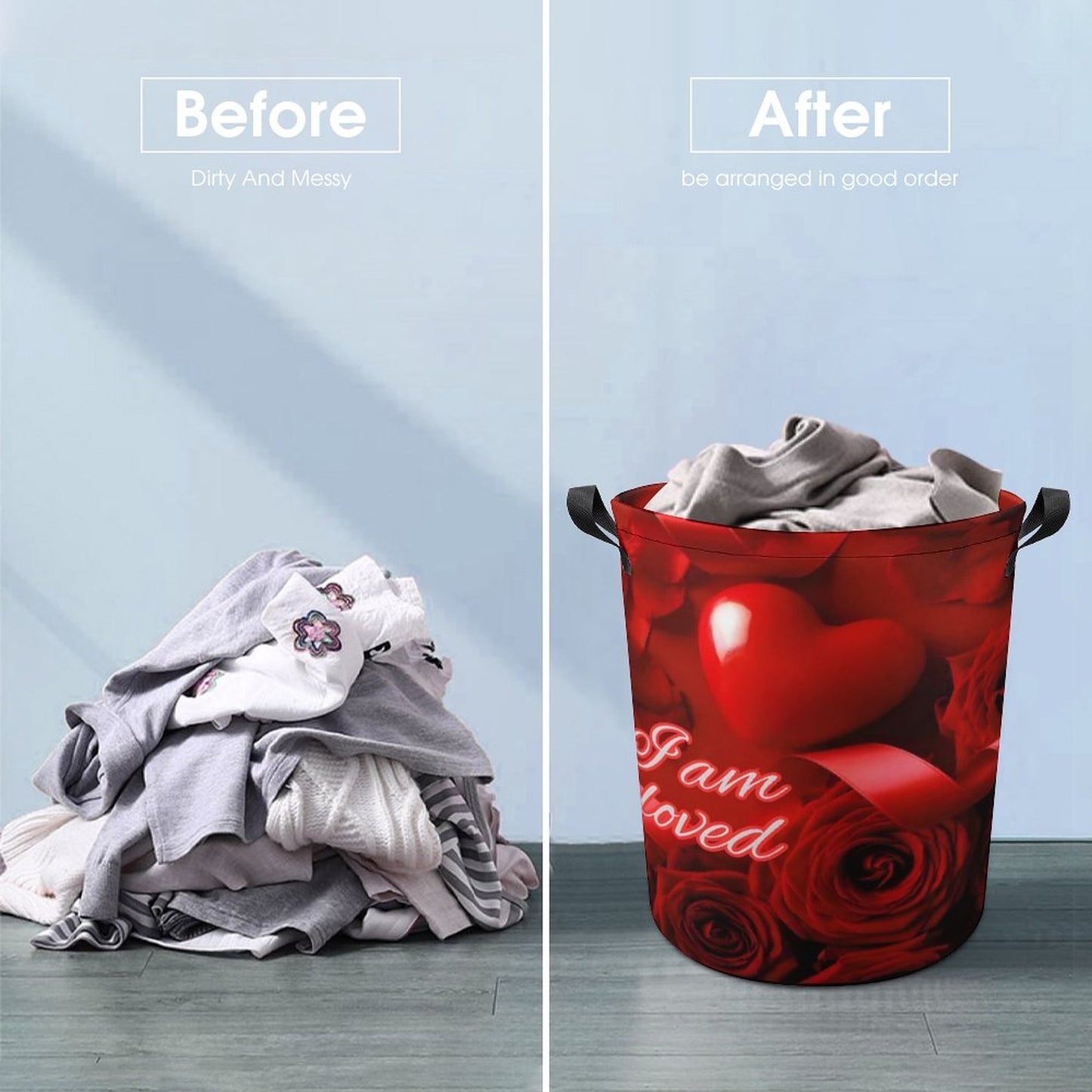 Oxford Collapsible Laundry Basket
