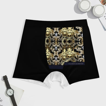 DTG 190gsm Cotton Comfort Soft Boxer Briefs for Men(All-Over Printing)
