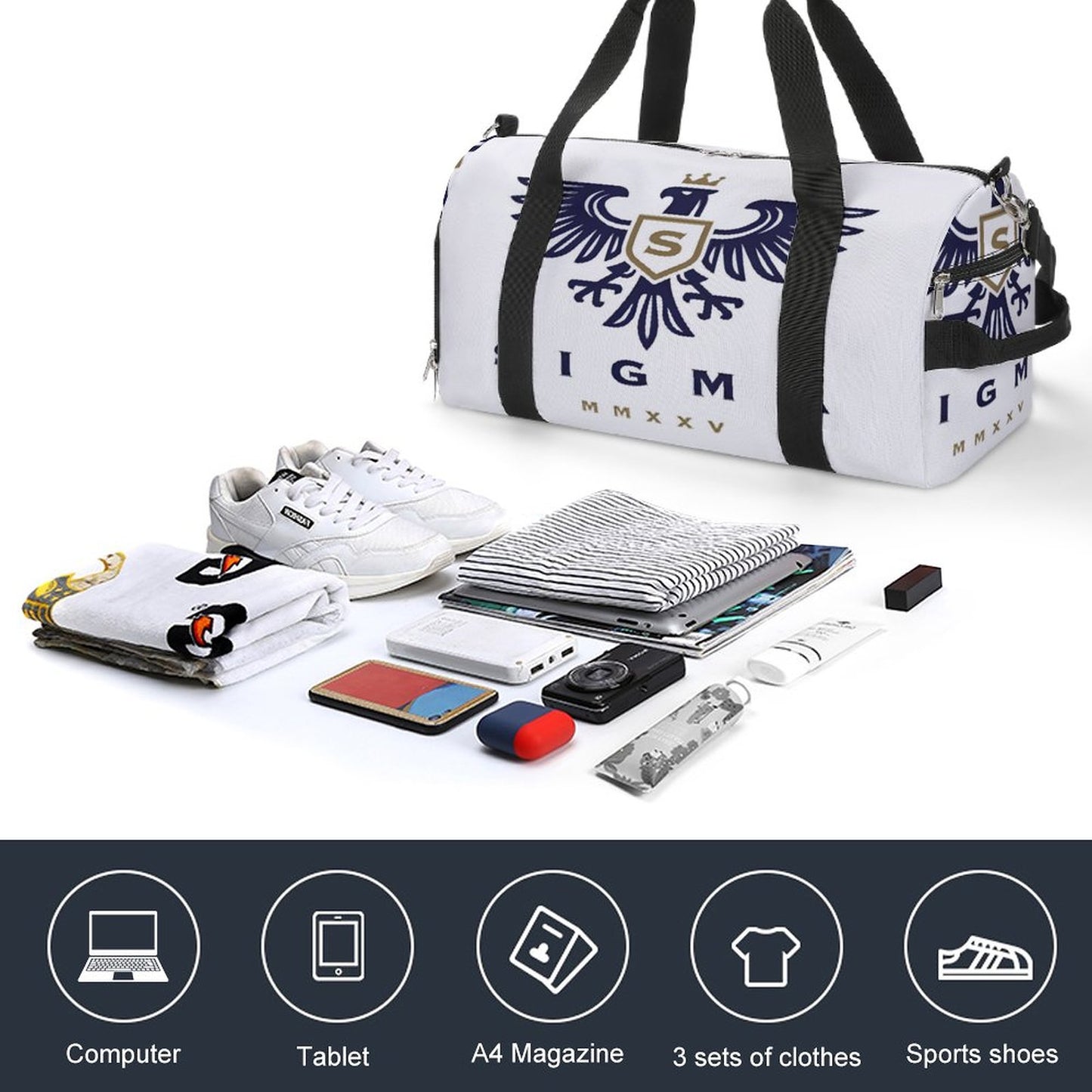 Gym bag A017 Large Capacity Sports Duffel