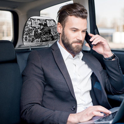 Custom Car Headrest Covers