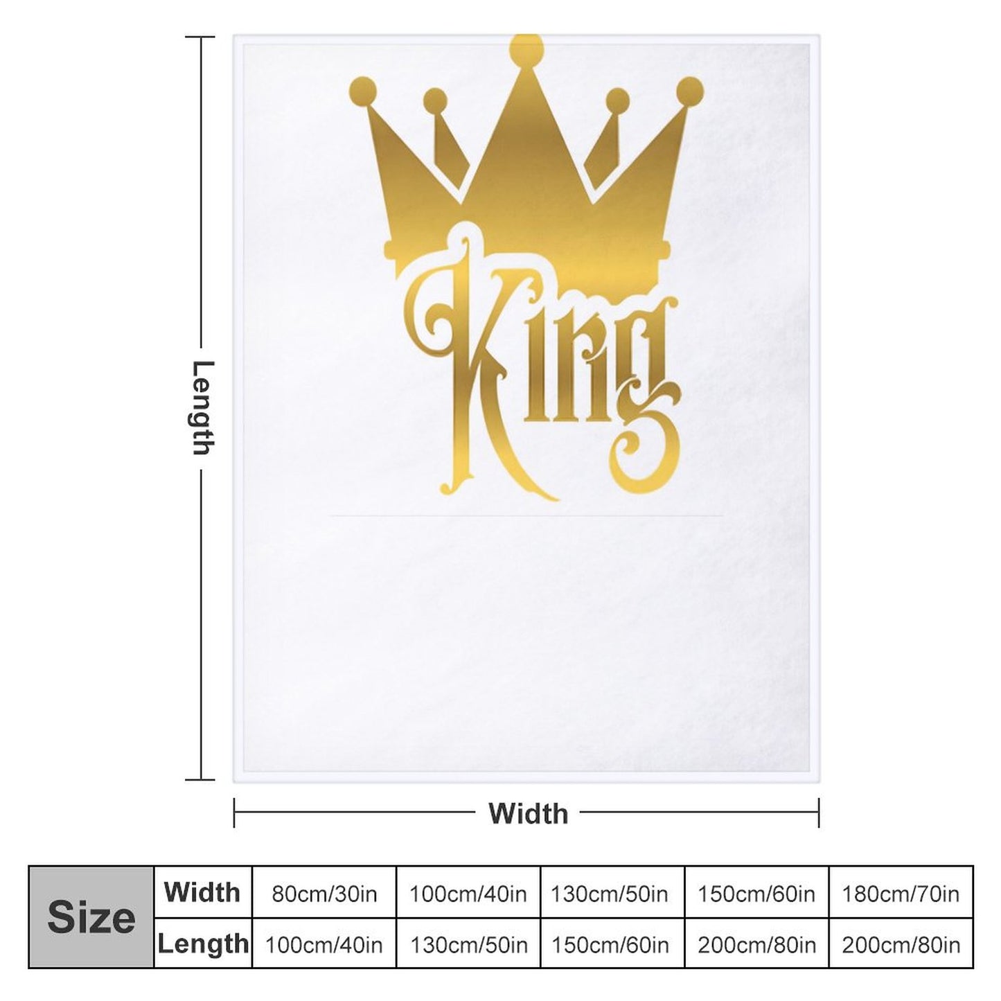 280gsm Flannel Blanket-50"x60" (Dual-sided Printing)
