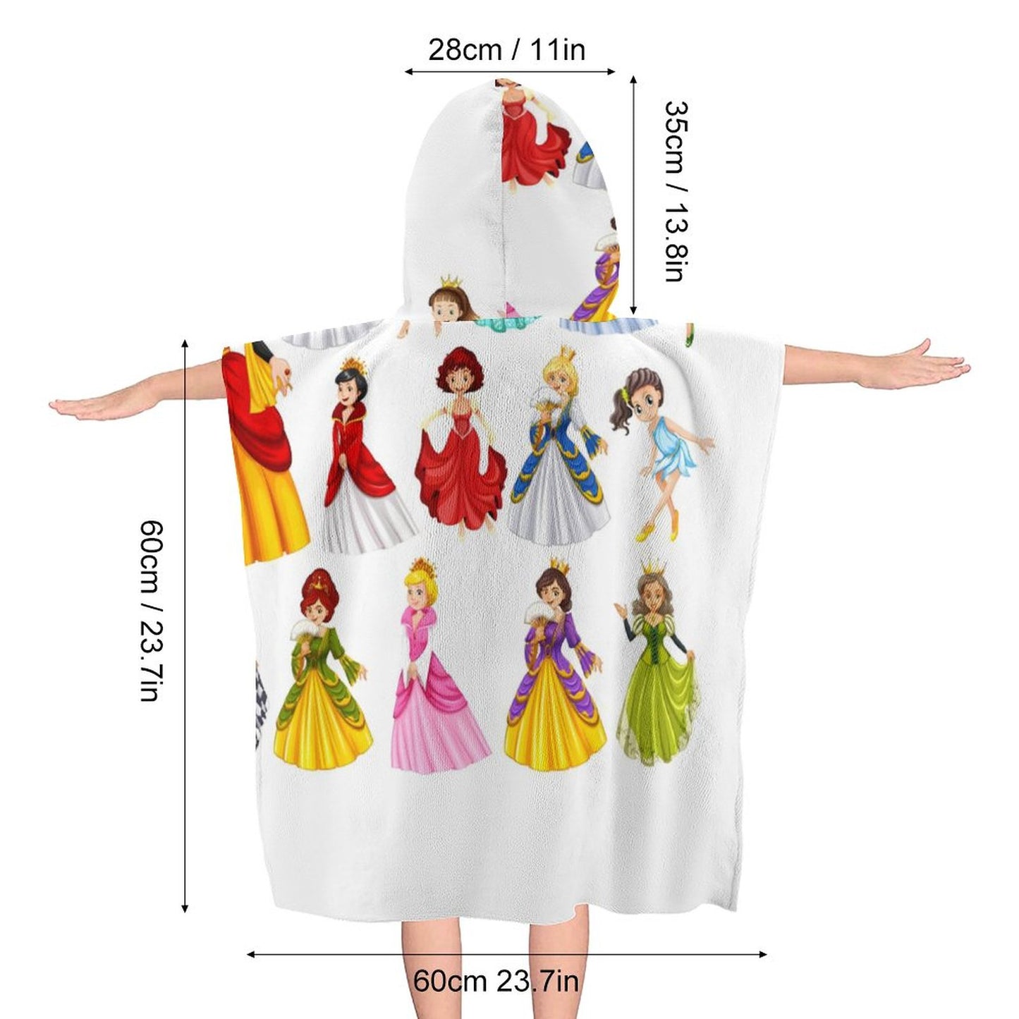 Hooded Towel for Kids (All-Over Printing)