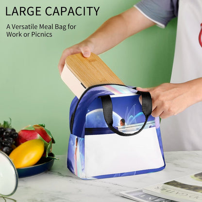 Insulated Lunch Bag with Pocket (All-Over Printing)