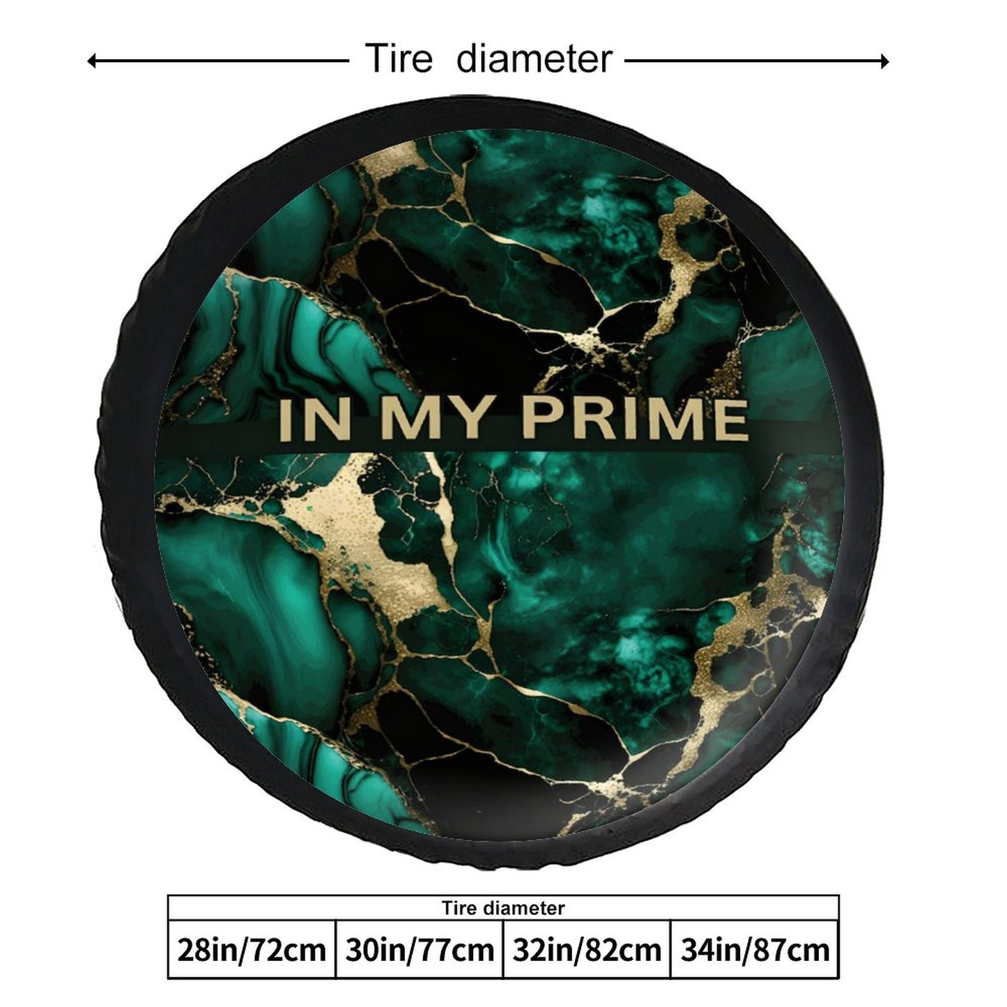 Leather Tire Cover(One-sided Printing)