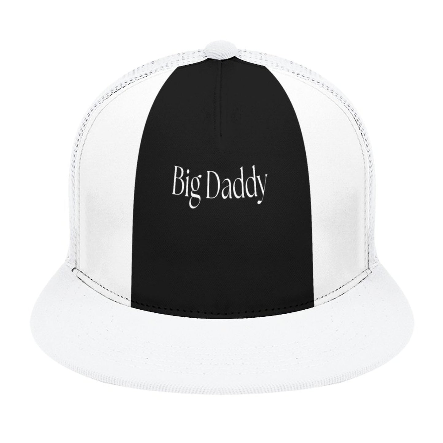 Flat Brim Trucker Hat with Fashion Frontier-BIG DADDY