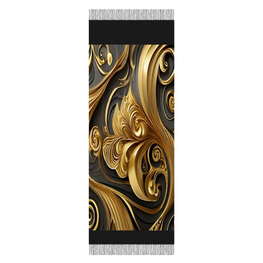 Cashmere-like Tassel Scarf (All-Over Printing)