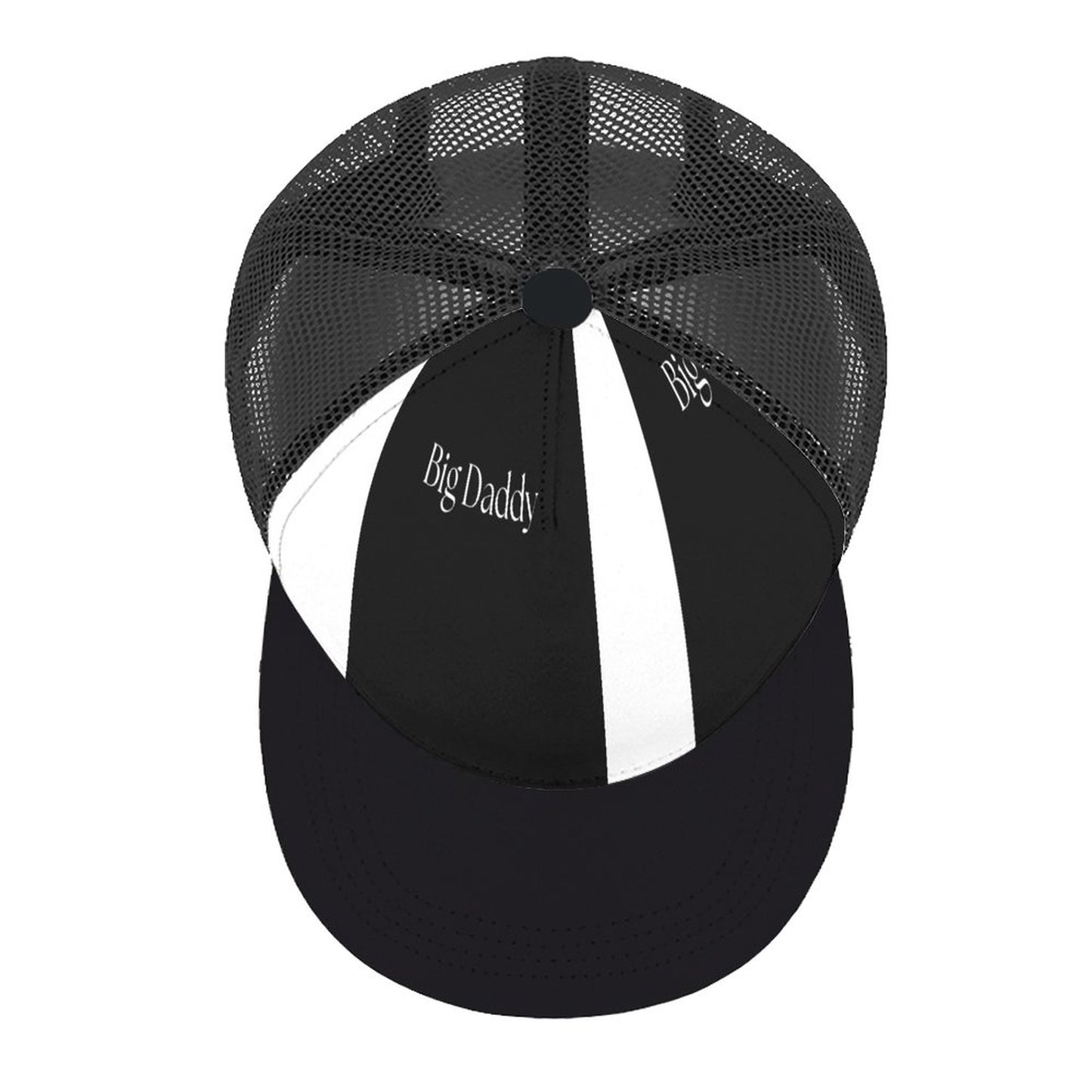 Flat Brim Trucker Hat with Fashion Frontier