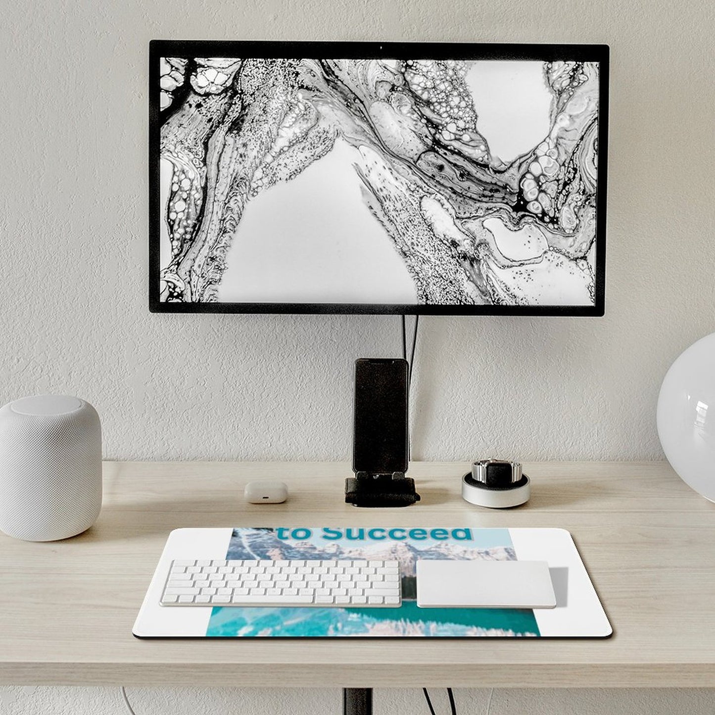 Over-locking Desk Mat-12x24 in