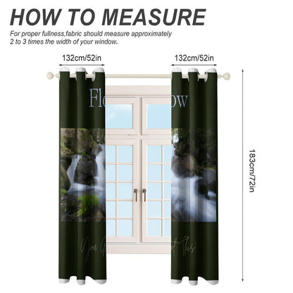 Grommet Curtain-52"x72"/ 132x183cm