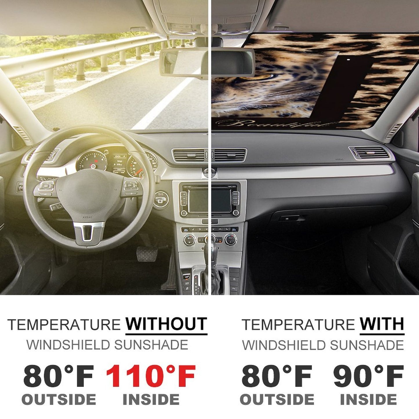 Car Cool with Sun Shades-STRONG & BEAUTIFUL