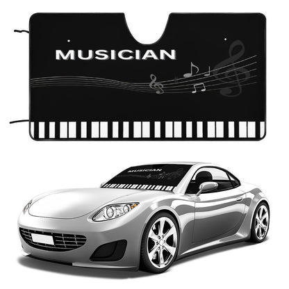 Car Cool with Sun Shades-MUSICIAN