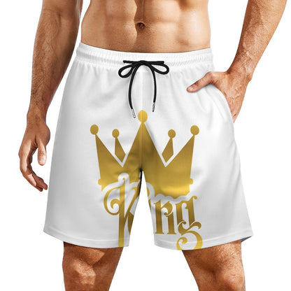 Men's Beach Shorts with 4 Pockets